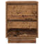 Bedside Cabinet 39 X 34.5 X 50 Cm Engineered Wood-15829560