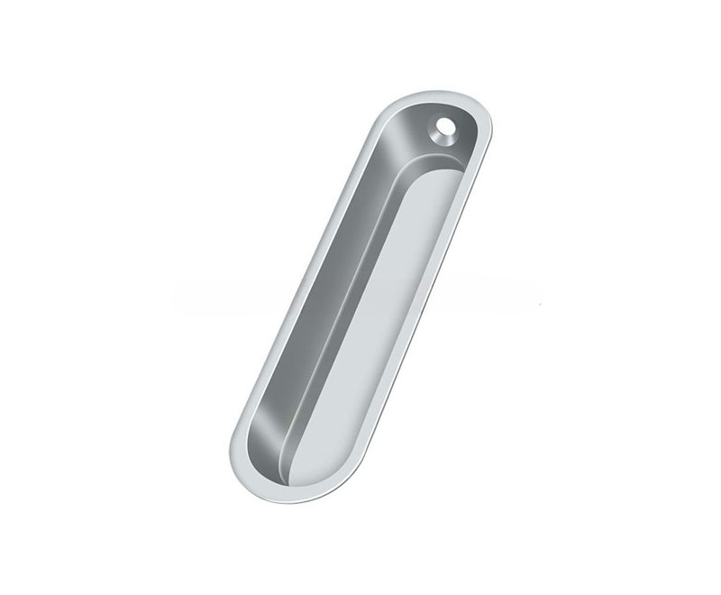 Cup / Bin Pull, Polished Chrome