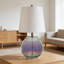 Lampe de table en verre irisé Ranier