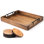 Plateau de service pour repose-pieds