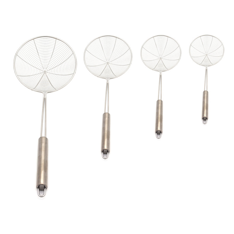 Buckingham Spider Strainer premium Stainless Steel round handle 