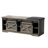 Faux Leather Upholstered Bench, Storage Bench, Entryway Shoe Bench-1344958177
