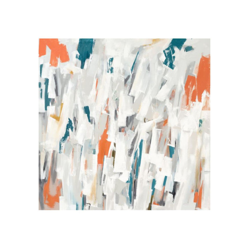 «Slow Motion» par Sara Brown - Peinture, Extérieur, H 40 po x l 40 po x P 1,5 po