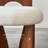 White Solid back side Chair(Set of 2)