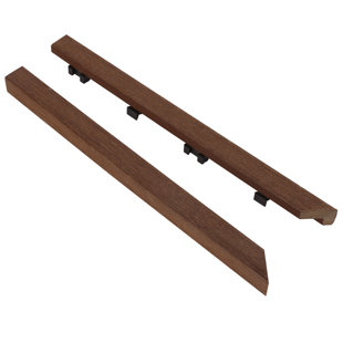 Garniture de terrasse en coin 12 po x 1 po (Ensemble de 2)