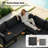 Joquita 13-Piece Patio Outdoor Sectional Set with Fire Pit Table Chaise Lounge and Cushions-110372314
