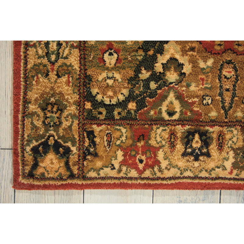 Isadora Wool Oriental Indoor Rug, Runner 2'6" x 12'