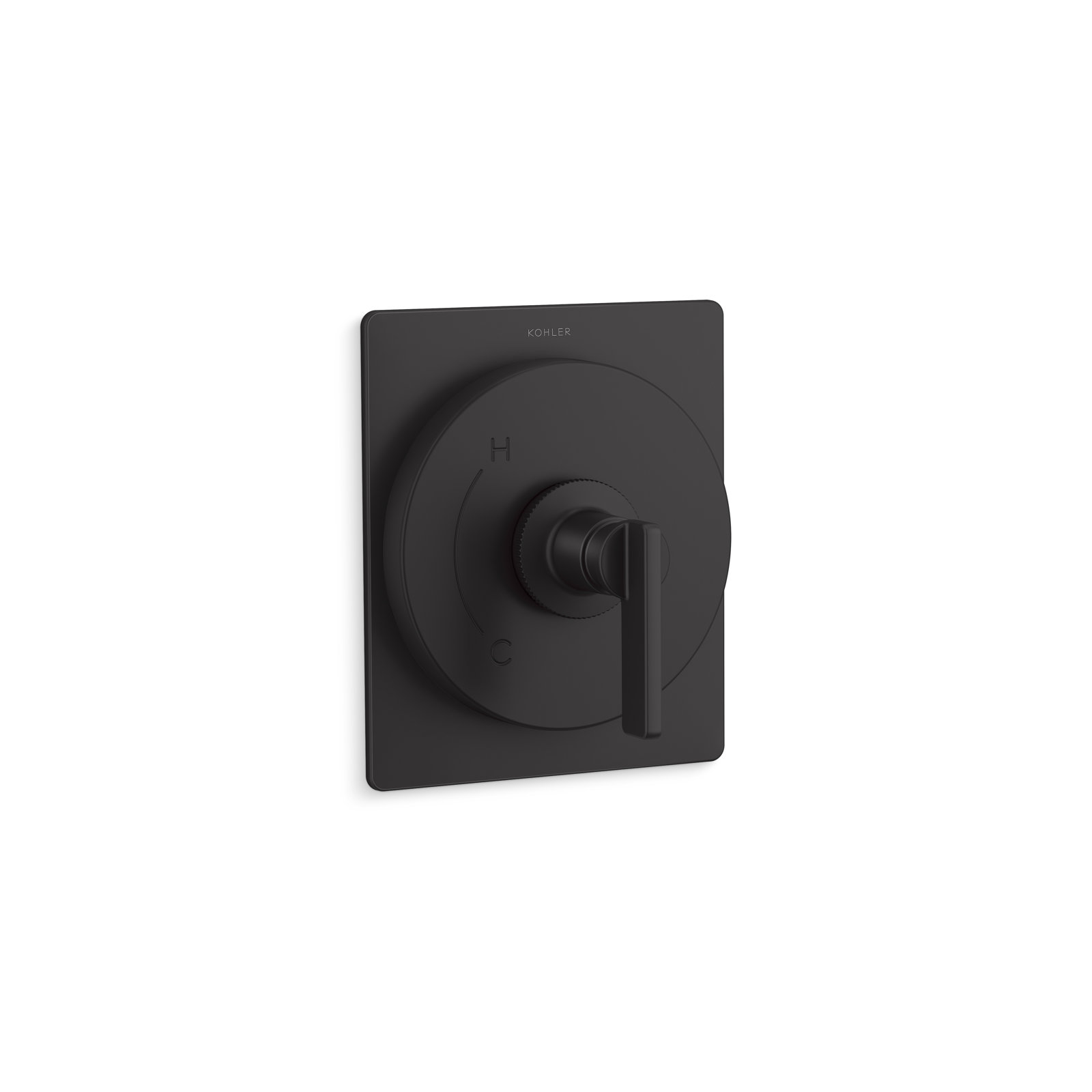 Castia Rite-Temp Valve Trim, Matte Black