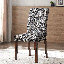 Chaise d'appoint rembourrée en tissu Gursharon-1836059047