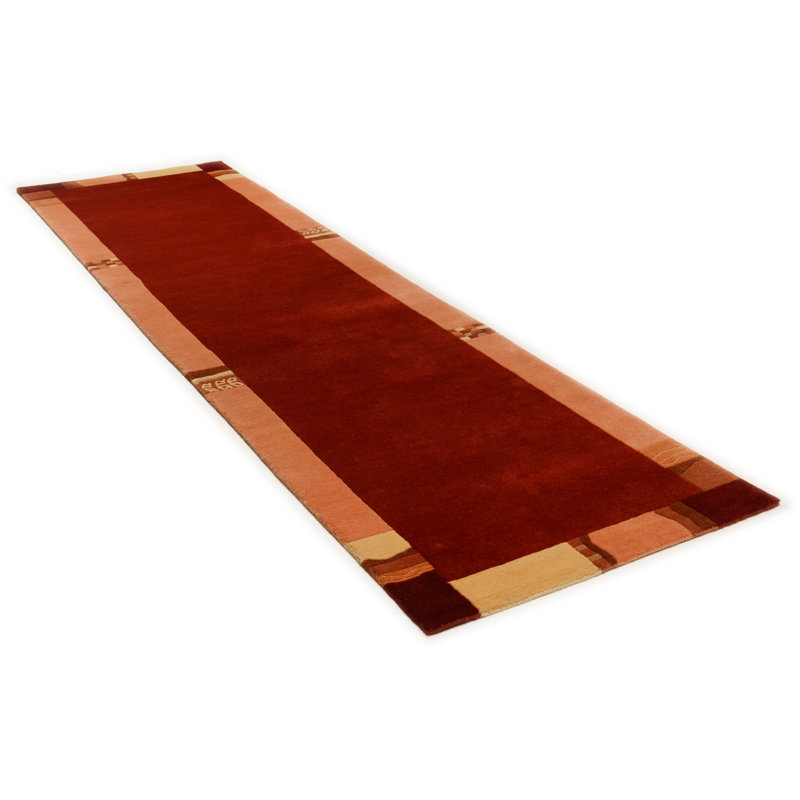 Bradbury Wool Hand Woven Area Rug, Runner 80 x 200 cm