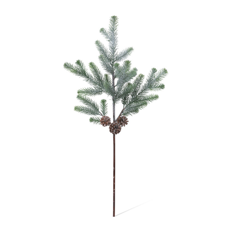 Frosted Blue Noble Fir Spray, 33 in