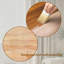 Console rustique en bois naturel - Table d'entrée de 77 po au design campagnard moderne - Canapé long et étroit pour le salon, le couloir ou derrière le canapé - Finition bois clair
