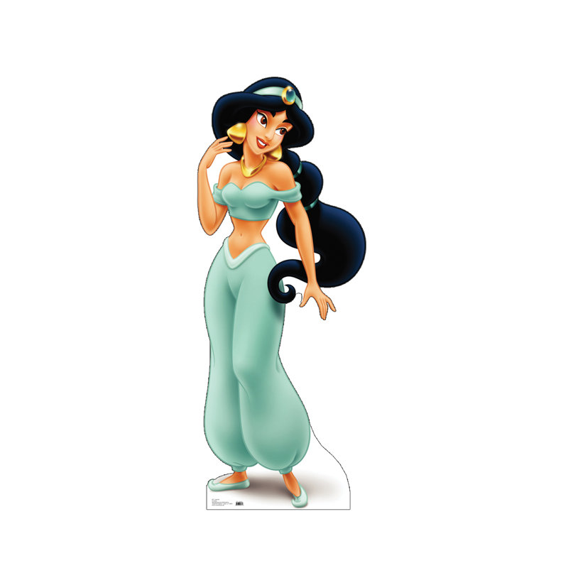 Aladdin - Jasmine taille réelle carton debout