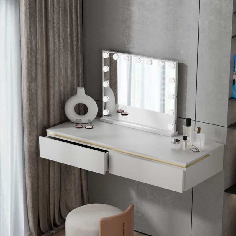 Keuna Rectangle LED Metal Mirror Wayfair