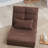 Trule Reclining Floor Game Chair in Brown