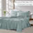 Vilano Springs Extra Deep Pocket Sheet Set, 6-Piece Ultra Soft Microfiber Sheets and Pillow Cases, Wrinkle Resistant, Easy Care-86340223-86340212