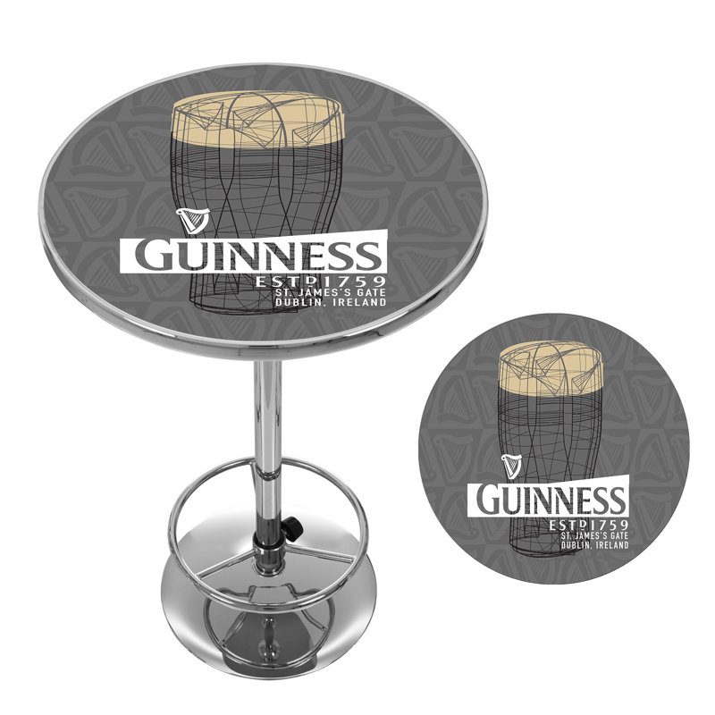 Round Metal Base Dining Table