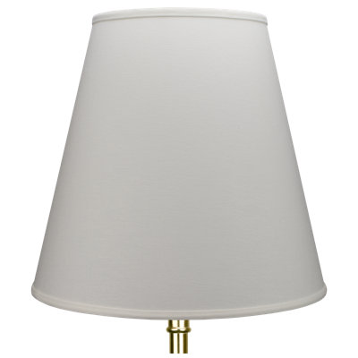 14.5" H x 16" W Empire Lamp Shade - (Clip on Attachment) in Linen