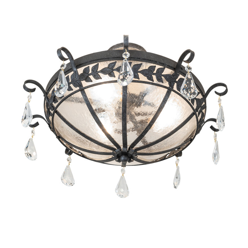 3 - Light Semi Flush Mount