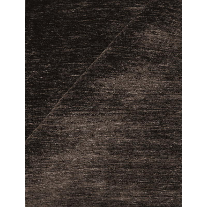 Dove Wool Area Rug in Light Charcoal, Rectangle 8' x 10'