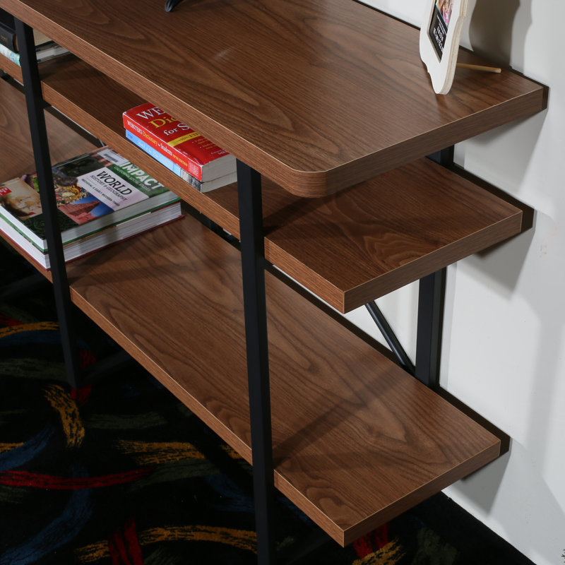 TV Stand for TVs up to 78", Walnut