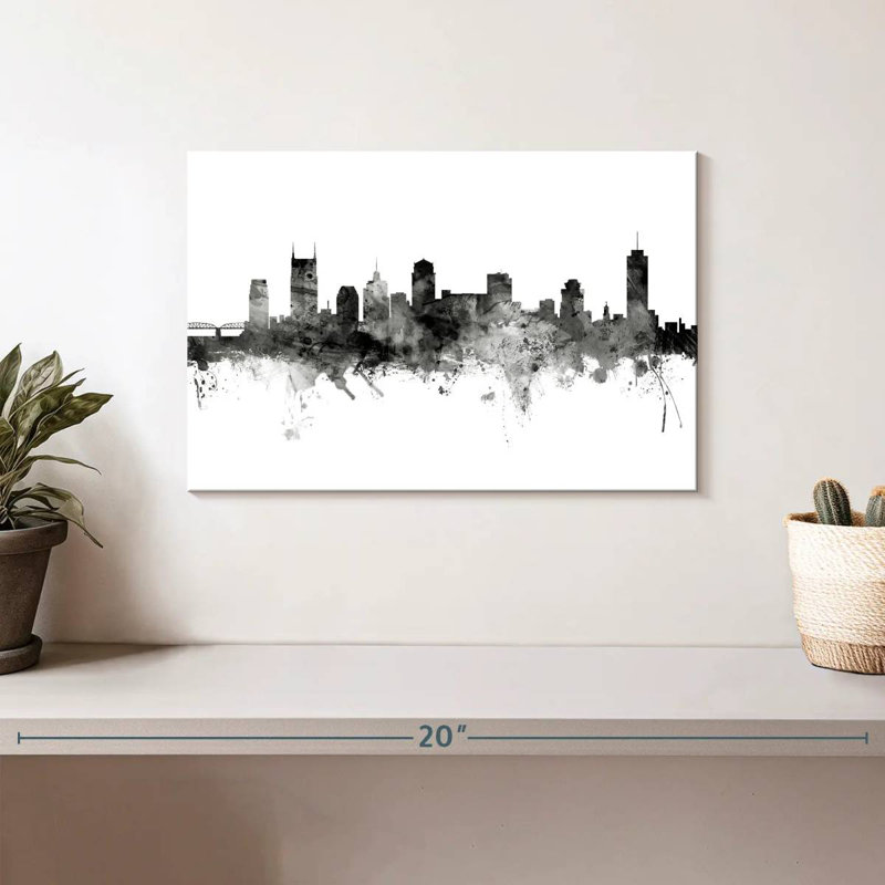 Kavia, Nashville, Tennessee, horizon huit, H 8 po x l 12 po