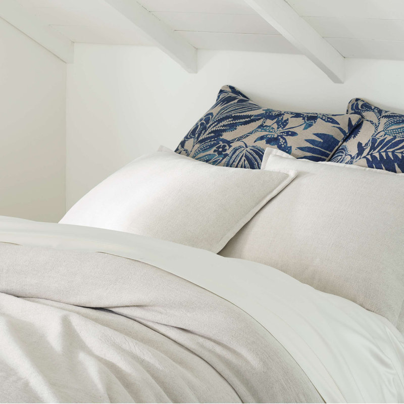 Wilton Duvet Cover, Twin, Natural