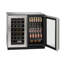 U-Line Dual Zone 35.44'' W Built-In Wine & Beverage Refrigerator