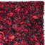 Godsey Handmade Shag Red Area Rug-1368600489