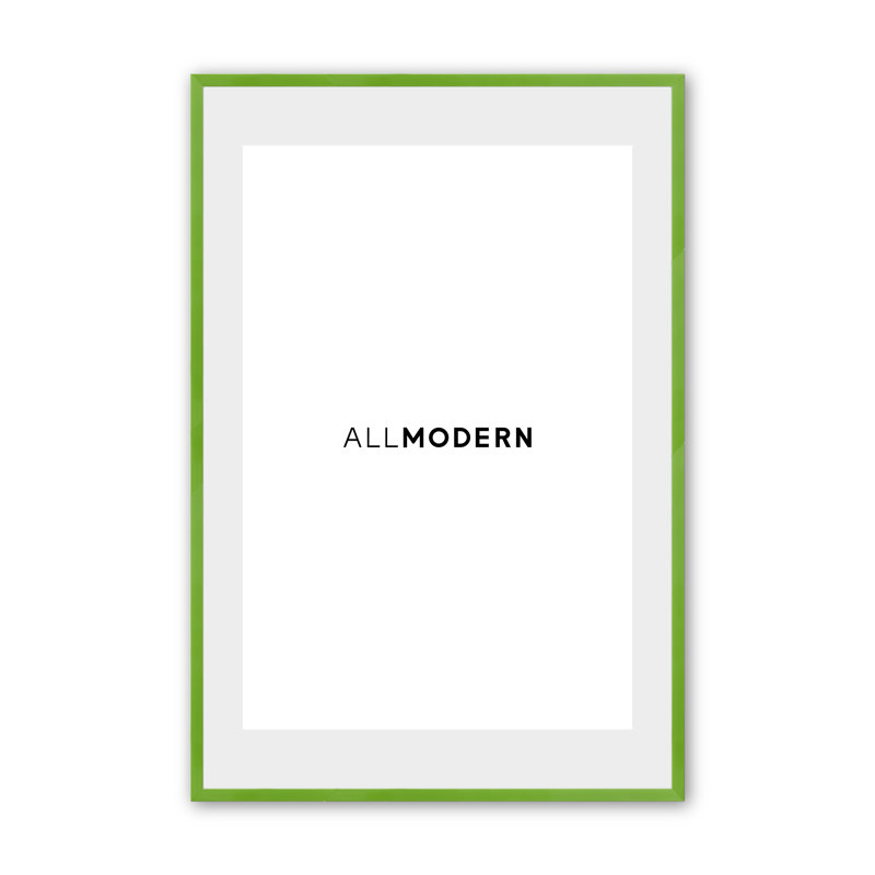 Cadre photo en bois massif Willin, Zinc patiné, L 25,75 po x H 37,75 po