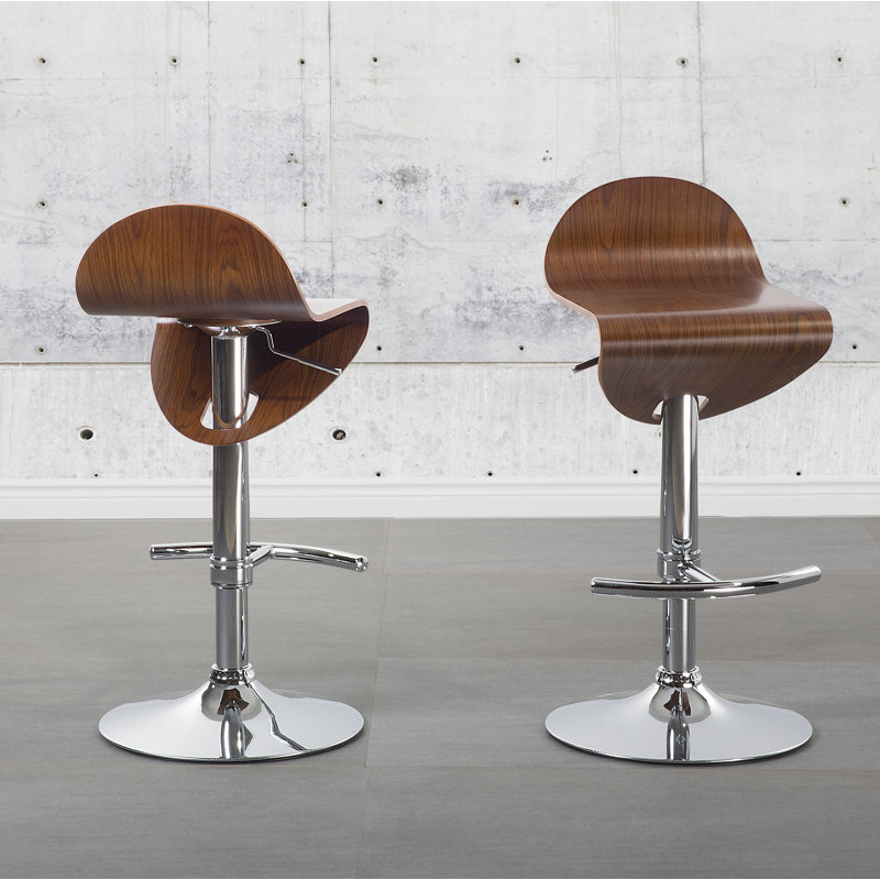 Lisa Swivel Counter Stool, Dark Brown