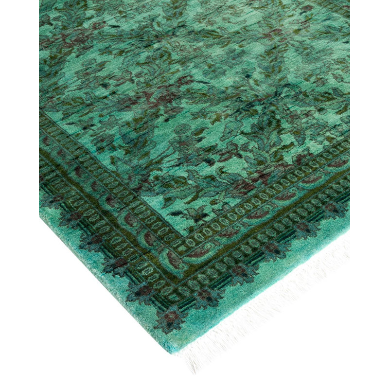 Fine Vibrance One-of-a-Kind 2' 5" X 12' 4" Hand Knotted Area Rug