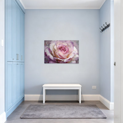 «Plants & Flowers Soft Rose Rose», reproduction d'art sur toile Z251224084240944166