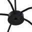 5 - Light Matte Black Chandelier Pendant