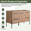 Base de meuble-lavabo simple 48 po Verath