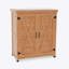 Potting Bench with Storage Cabinet and Metal Table Top for Outdoor Patio,Outdoor Work Station Table-1356012071-1356012065