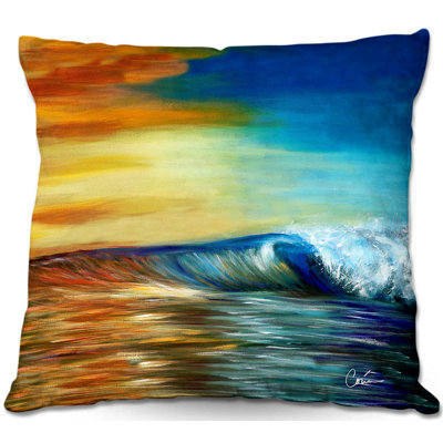 Wave Throw Pillow