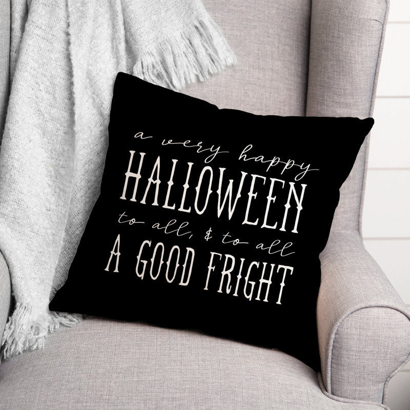  Coussin Happy Happy Good Fright