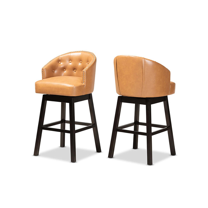Tabouret de bar pivotant de 30,9 po