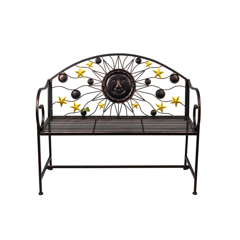 Iron Outdoor Bench