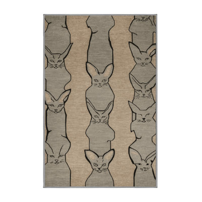  Tapis lavable avec chats Levkoy