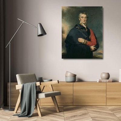 «The Duke of Wellington» par William Derby, reproduction d'art sur toile tendue