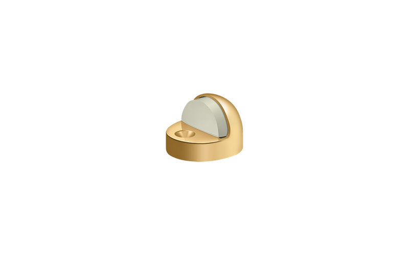 Kick Stop, PVD Polished Brass, 34.92" H x 44.45" W x 44.45" D