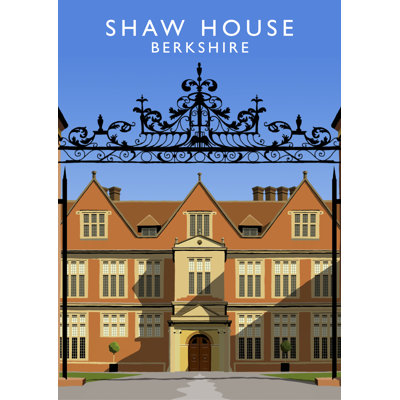 'Shaw House' 1 Piece Wall Art