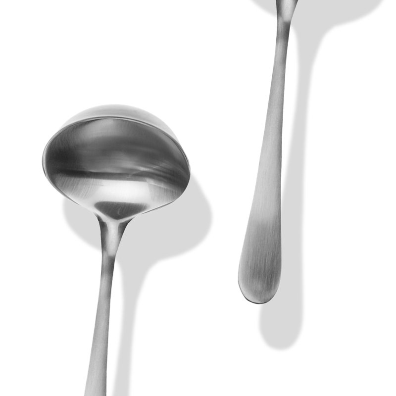 Natura Ice 3 Piece Stainless Steel Hostess Set