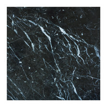Nero Marquina 12" x 12" Marble Stone Look Wall & Floor Tile