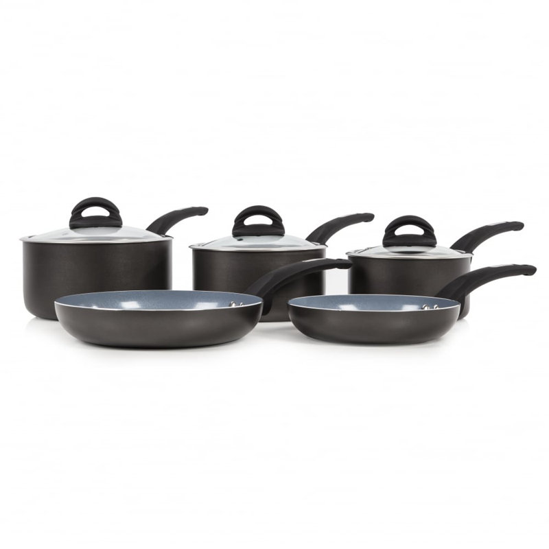 8 - Piece Non-Stick Aluminum Cookware Set