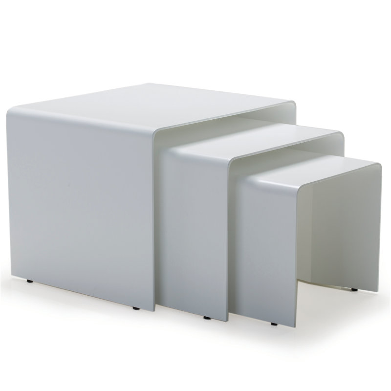 Ensemble de 3 tables gigognes Playa