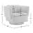 Morello Upholstered Swivel Armchair-96025935