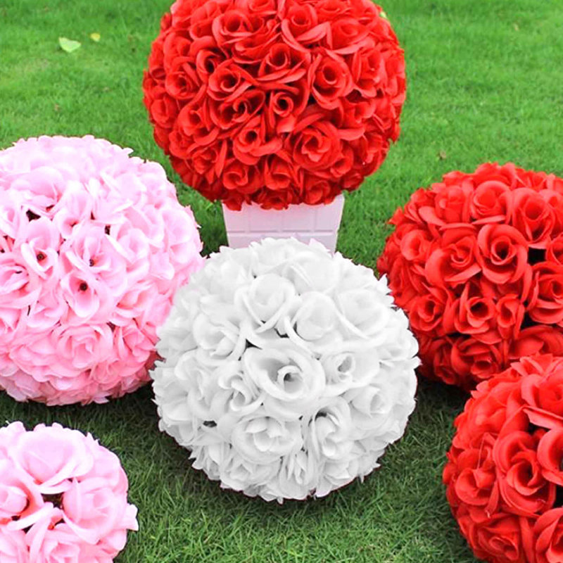 Foam Rose Arrangement, White